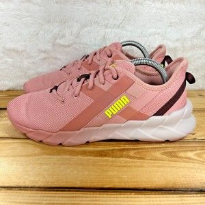 NEW Puma Womens Sizes 8 9.5 Weave XT Running Shoes Rose Pink SoftFoam Sneakers